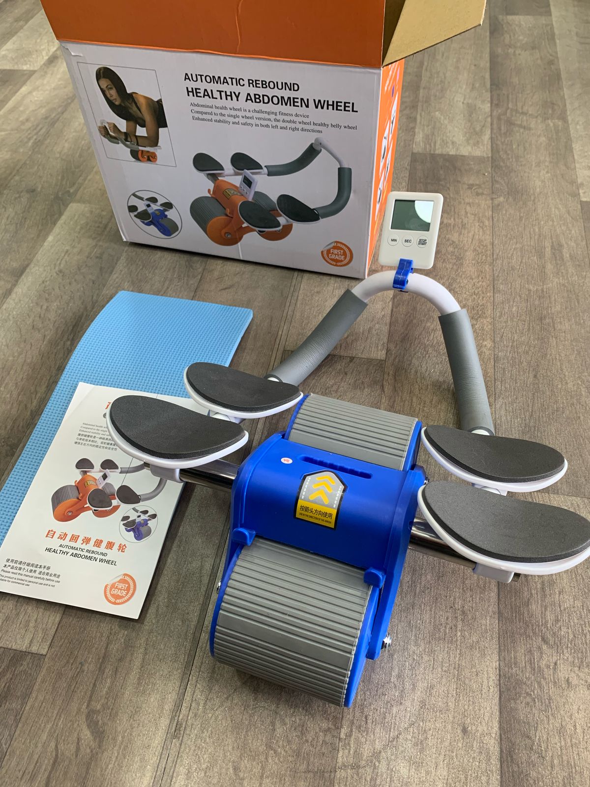 Miniatura 4 de Rueda abdominal automática con pantalla